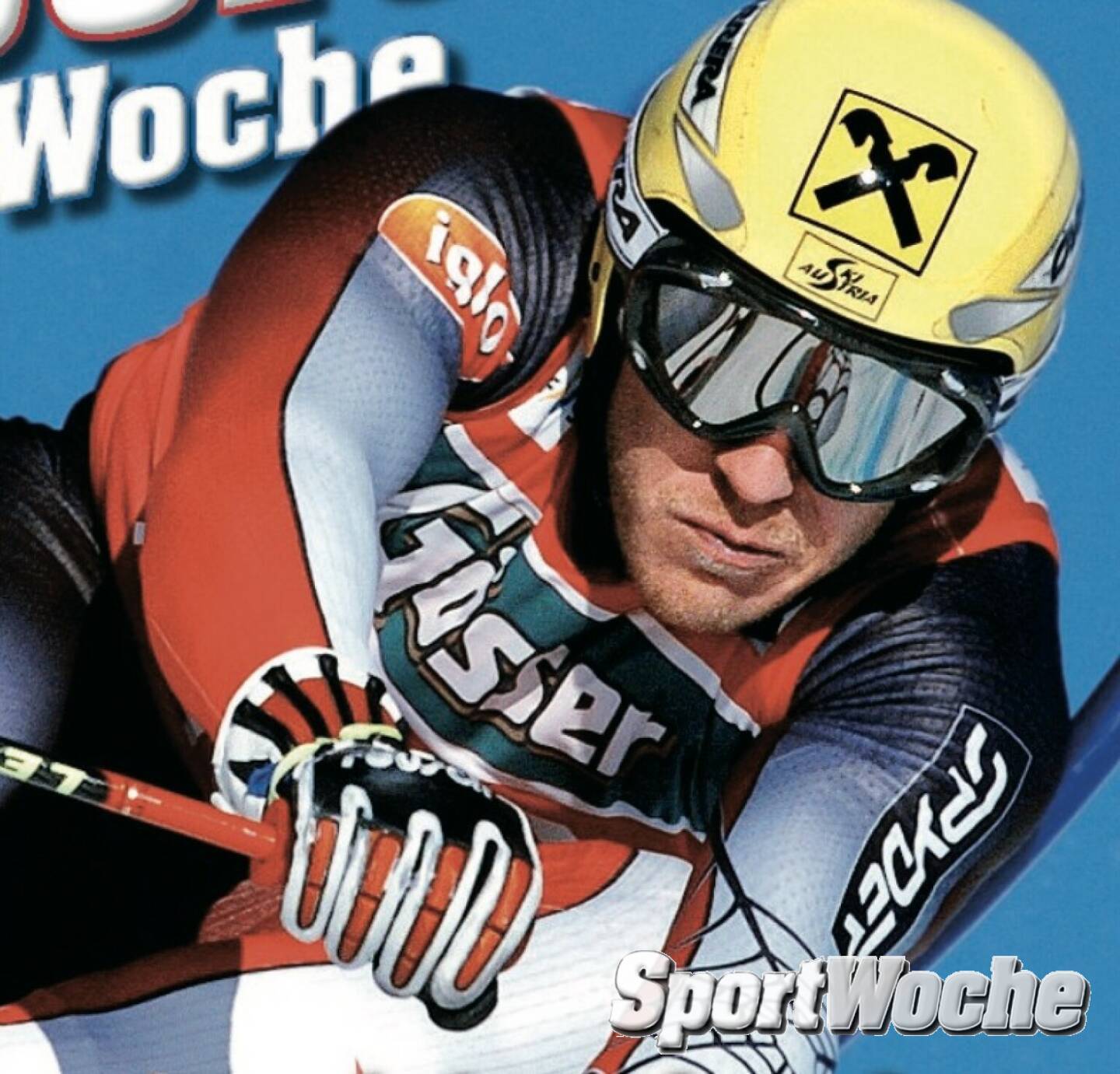 23.02.2022: Heute vor 25 Jahren feierte the #goat #hermannmaier im #superg von @garmischpartenkirchen_official den 1. seiner gesamt 54 #weltcupsiege 