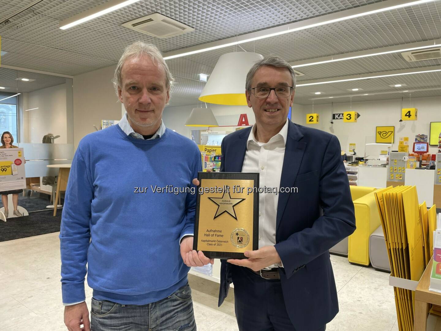 Christian Drastil (BSN), Harald Hagenauer (Österr. Post)