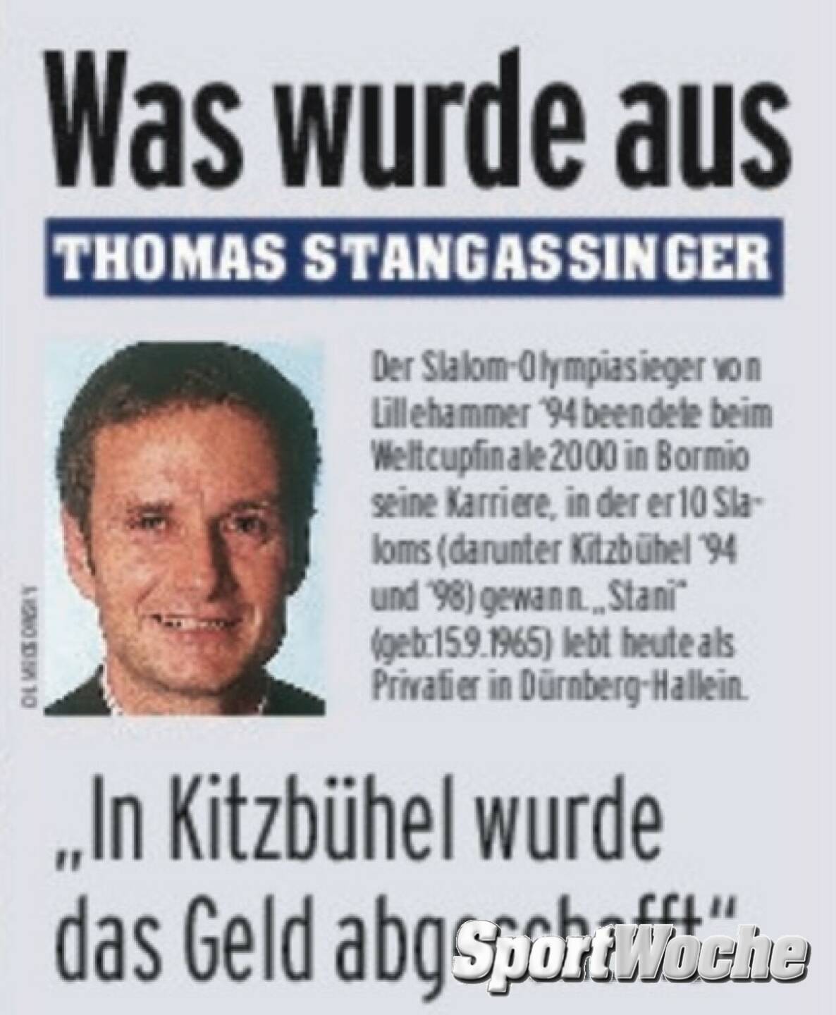 27.02.2022: Heute vor 28 Jahren: #thomasstangassinger gewinnt in @hafjell #olympiagold im #slalom und wird @sporthilfe.at #sportlerdesjahres 1994 #oesv @ski_austria_alpin_herren 