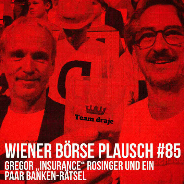 https://open.spotify.com/episode/4LBxIrON27xDlSXvvKI4x2
Wiener Börse Plausch #85: Gregor „Insurance“ Rosinger und ein paar Banken-Rätsel - <p>Team drajc, das sind die Börse Social Network Eigentümer Christian Drastil und Josef Chladek, quatscht im Wiener Börse Plausch #85 u.a. über einen Kursrutsch der Erste Group trotz sehr guter Zahlen, über News von RHI Magnesita und Fabasoft, weiters Gregor „Insurance“ Rosinger, Intercell/Valneva, Buwog, Kostad und Voquz Labs sowie RBI vs. Bawag, VIG und Uniqa.</p><br/><p>Erwähnt wird: <br/>Kostad im österreichischen Nachhaltigkeitspodcast: <a href=https://boersenradio.at/page/podcast/2714 rel=nofollow>https://boersenradio.at/page/podcast/2714</a></p><br/><p>Die Februar-Folgen vom Wiener Börse Plausch sind präsentiert von Wienerberger,  CEO Heimo Scheuch hat sich im Q4 ebenfalls unter die Podcaster gemischt: <a href=https://open.spotify.com/show/5D4Gz8bpAYNAI6tg7H695E rel=nofollow>https://open.spotify.com/show/5D4Gz8bpAYNAI6tg7H695E</a> . Co-Presenter ist UBM, siehe auch die überarbeitete <a href=https://boersenradio.at rel=nofollow>https://boersenradio.at</a></p><br/><p>Risikohinweis: Die hier veröffentlichten Gedanken sind weder als Empfehlung noch als ein Angebot oder eine Aufforderung zum An- oder Verkauf von Finanzinstrumenten zu verstehen und sollen auch nicht so verstanden werden. Sie stellen lediglich die persönliche Meinung der Podcastmacher dar. Der Handel mit Finanzprodukten unterliegt einem Risiko. Sie können Ihr eingesetztes Kapital verlieren.</p> (28.02.2022) 