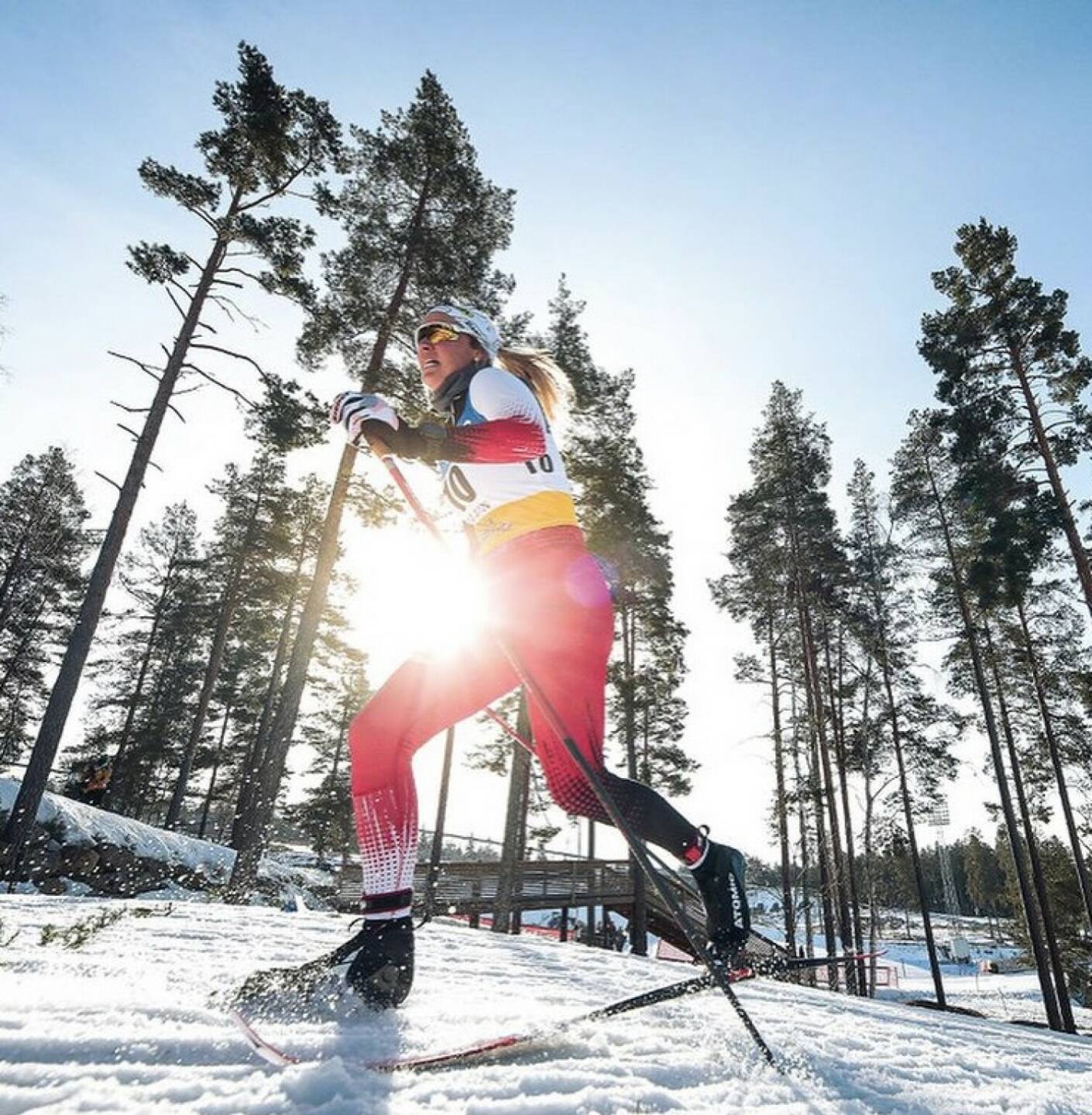 Barbara Walchhofer Falun Sonne Schnee
(Von: https://www.instagram.com/babslwalchhofer/ , Barbara Walchhofer
Sportler/in Langlauf)