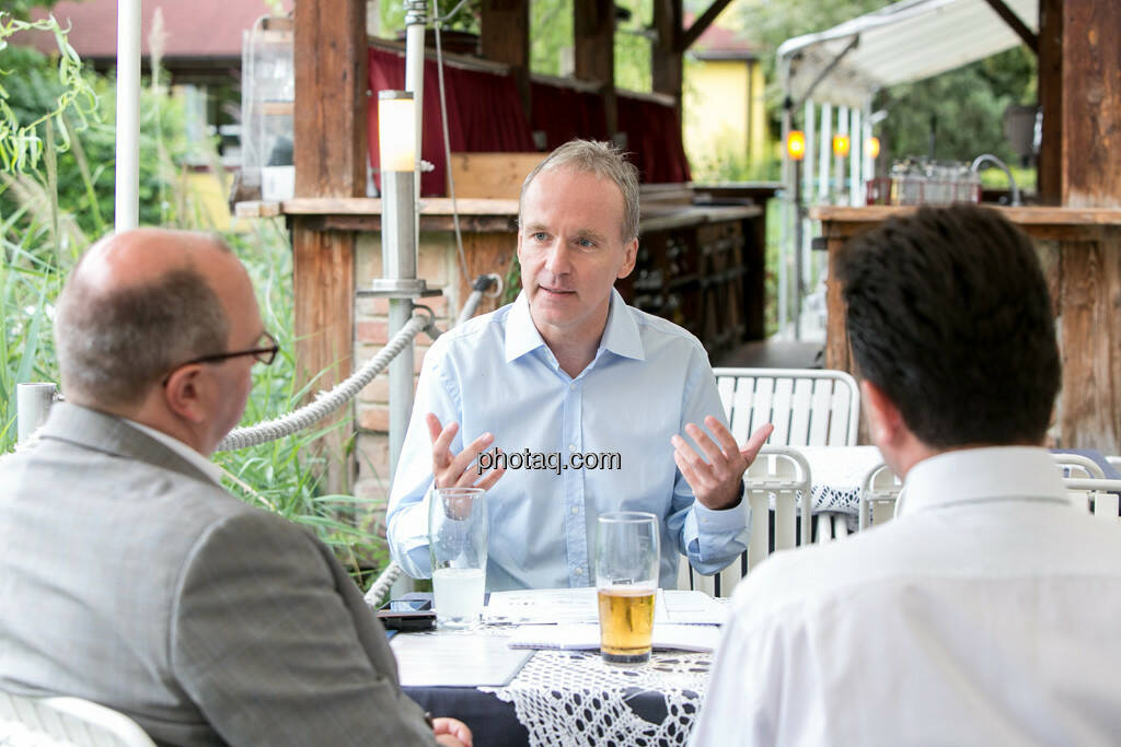 Miro Mitev, Roland Meier (iq-Foxx), Christian Drastil, © finanzmarktfoto.at/Martina Draper (20.08.2013) 