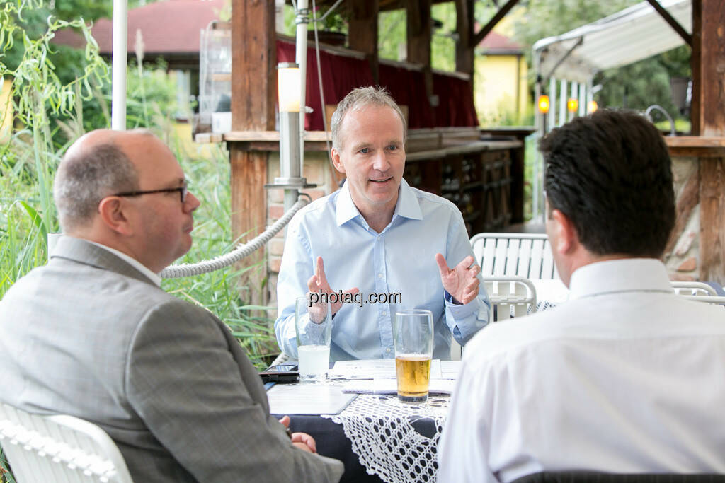 Miro Mitev, Roland Meier (iq-Foxx), Christian Drastil, © finanzmarktfoto.at/Martina Draper (20.08.2013) 