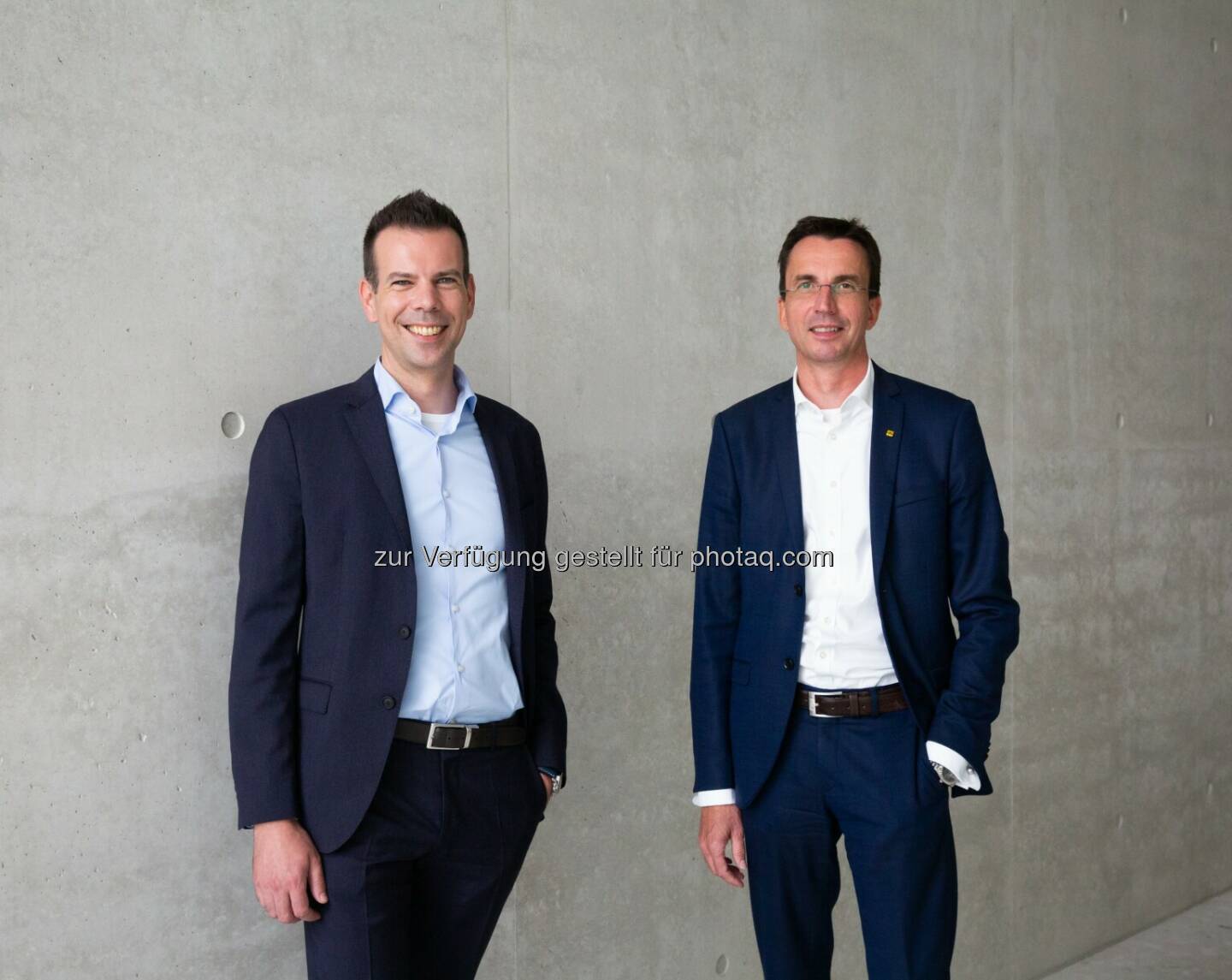 Florian Dangl, Vorstand Markt (links) und Bernhard Achberger, Vorstand Marktfolge der bank99 © bank99