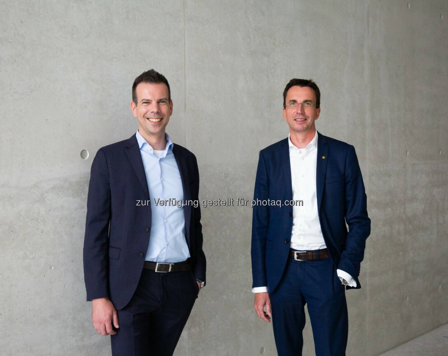 Florian Dangl, Vorstand Markt (links) und Bernhard Achberger, Vorstand Marktfolge der bank99 © bank99
