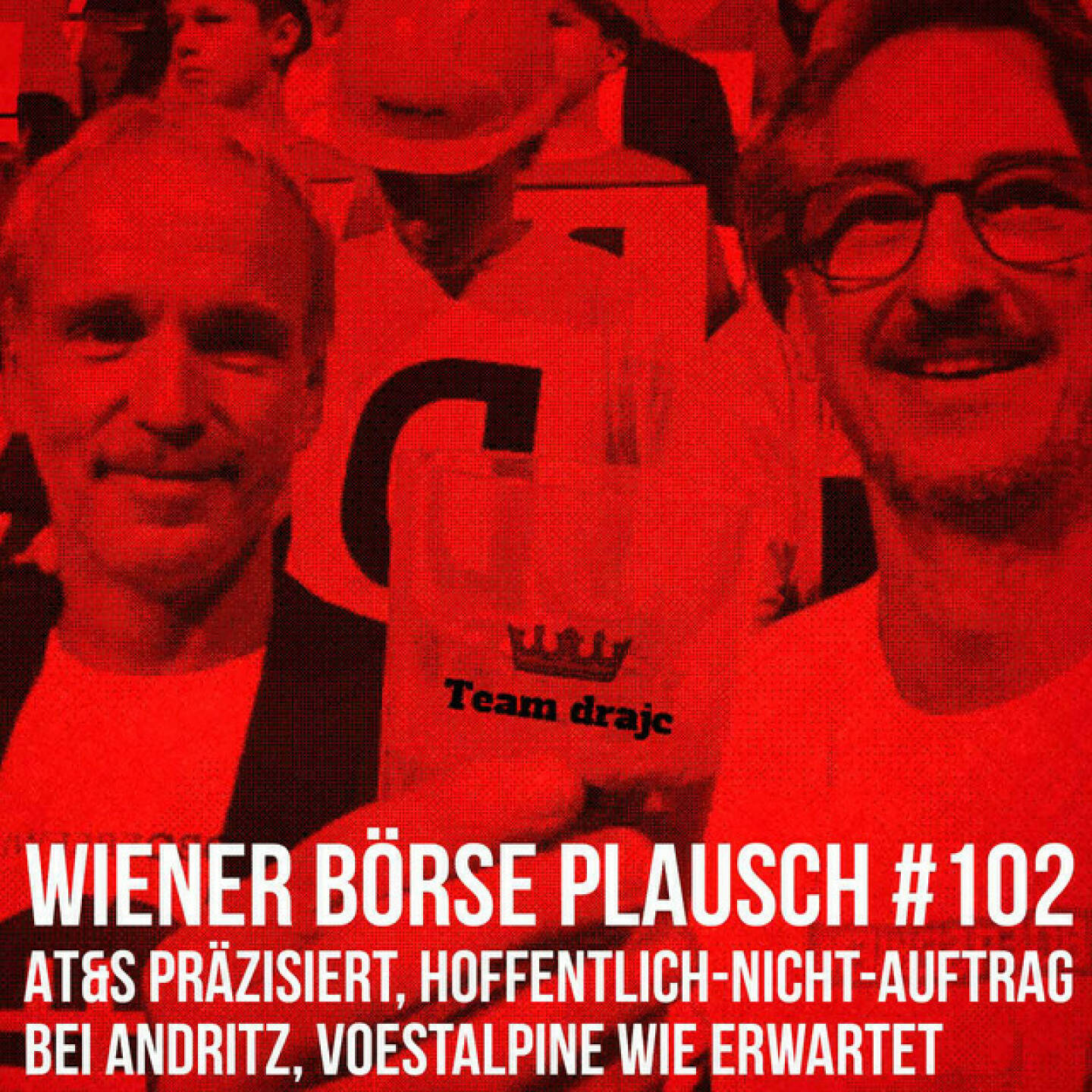 https://open.spotify.com/episode/54ZsgD1JO7bsFzBw7D7FC7
Wiener Börse Plausch #102: AT&S präzisiert, Hoffentlich-Nicht-Auftrag bei Andritz, voestalpine wie erwartet - <p>Team drajc, das sind die Börse Social Network Eigentümer Christian Drastil und Josef Chladek, hat im Wiener Börse Plausch #102 u.a. Input vom AT&amp;S-iR-Chef Philipp Gebhardt, weiters Andritz-Zitate und einen Hoffentlich-Nicht-Auftrag bei Andritz, Verbund vs. Lenzing die Nächste, Semperit, voestalpine und wie wärs, wenn Unternehmen mal Banken analysieren würden.</p><br/><p>Die 2022er-Folgen vom Wiener Börse Plausch sind präsentiert von Wienerberger, CEO Heimo Scheuch hat sich im Q4 ebenfalls unter die Podcaster gemischt: <a href=https://open.spotify.com/show/5D4Gz8bpAYNAI6tg7H695E rel=nofollow>https://open.spotify.com/show/5D4Gz8bpAYNAI6tg7H695E</a> . Co-Presenter im März ist Trockeneis-online.com, siehe auch die überarbeitete <a href=https://boersenradio.at rel=nofollow>https://boersenradio.at</a><br/>Der Theme-Song, der eigentlich schon aus dem Jänner stammt und spontan von der Rosinger Group supportet wurde: Sound &amp; Lyrics unter <a href=https://boersenradio.at/page/podcast/2734/ rel=nofollow>https://boersenradio.at/page/podcast/2734/</a> .</p><br/><p>Risikohinweis: Die hier veröffentlichten Gedanken sind weder als Empfehlung noch als ein Angebot oder eine Aufforderung zum An- oder Verkauf von Finanzinstrumenten zu verstehen und sollen auch nicht so verstanden werden. Sie stellen lediglich die persönliche Meinung der Podcastmacher dar. Der Handel mit Finanzprodukten unterliegt einem Risiko. Sie können Ihr eingesetztes Kapital verlieren.</p>