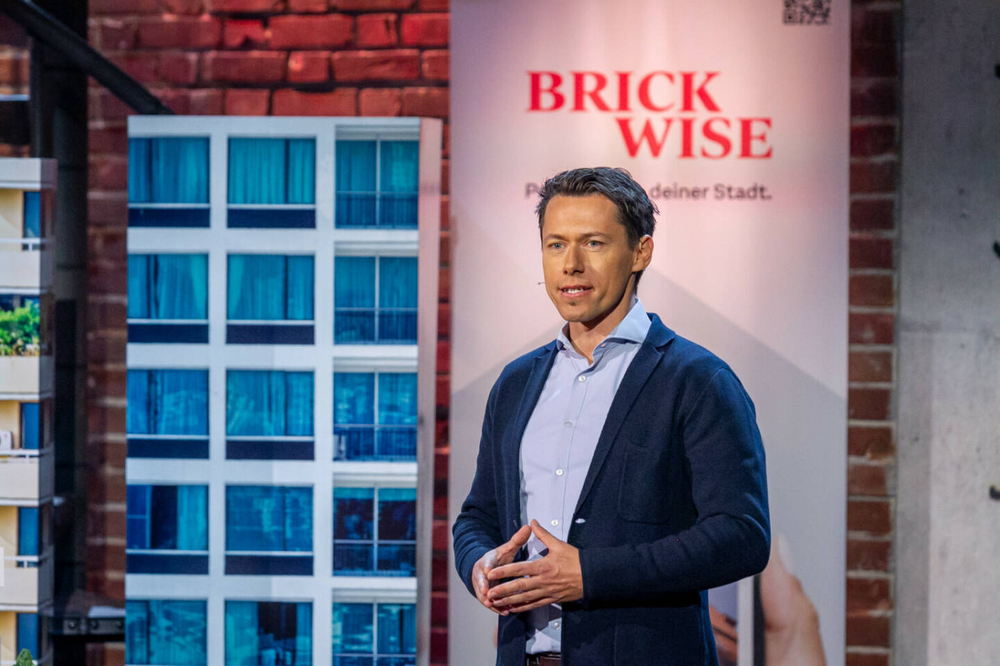 2 Minuten, 2 Millionen auf PULS 4, Der Investmentarm der ProSiebenSat.1 PULS 4 Gruppe, SevenVentures Austria, bietet ein Werbevolumen von einer Million Euro für einen drei Prozent-Eigenkapitalanteil an dem in Wien und München ansässigen Immobilien-FinTech Brickwise, Fotocredit:PULS 4/ Gerry Frank