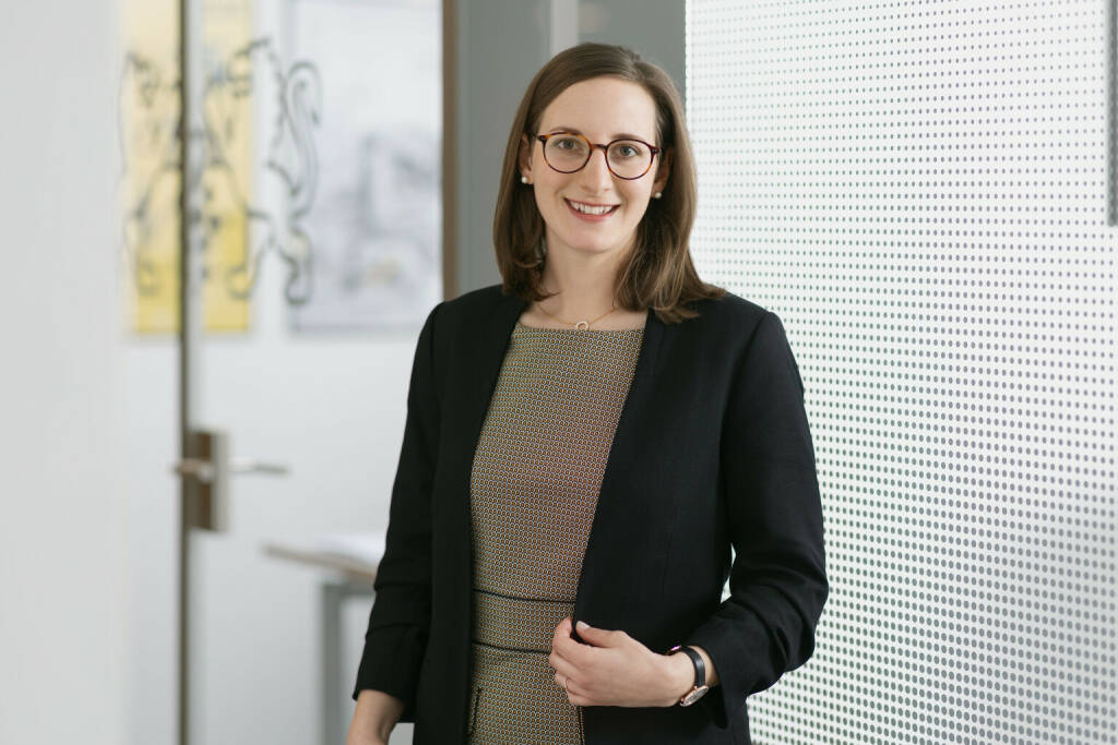 Sabrina Gangl hat im Salzburger Bankhaus Spängler die Bereiche PR und Eventmanagement innerhalb der Marketing-Abteilung übernommen. Credit:  Bankhaus Spängler (04.04.2022) 