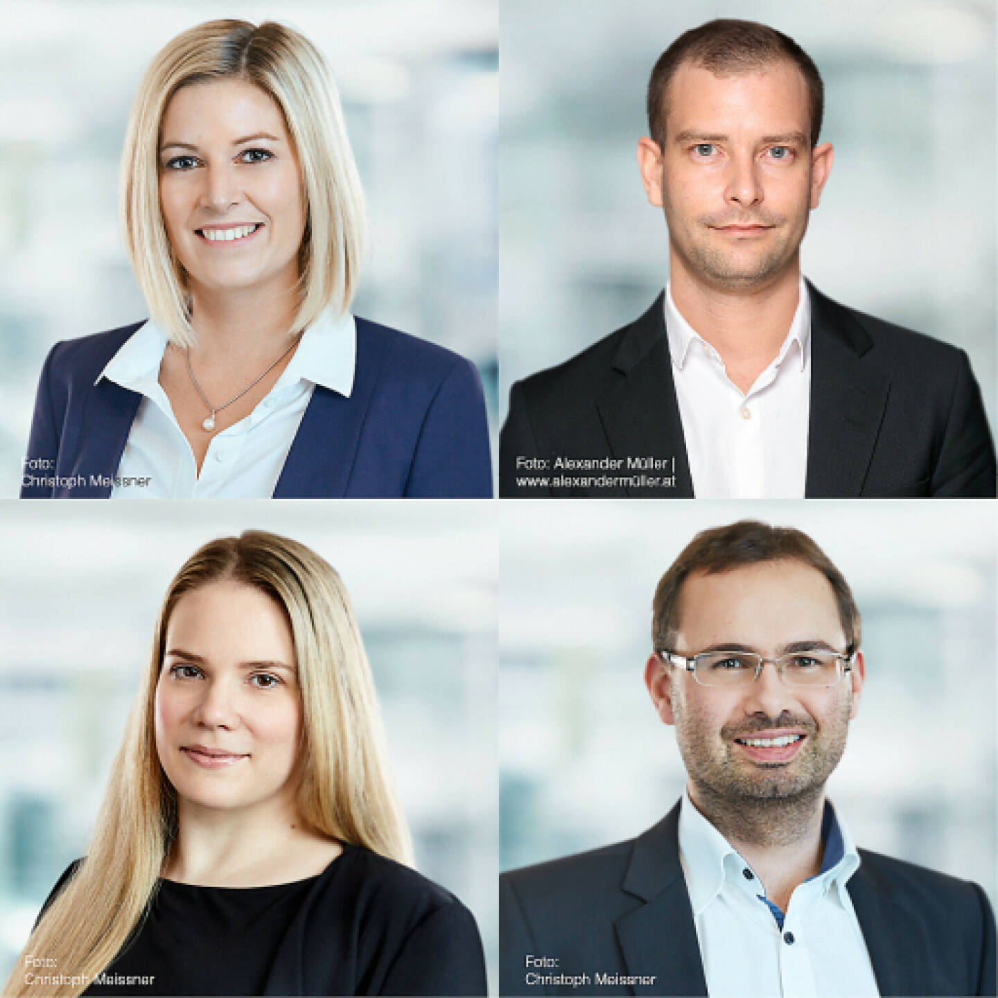 erstin Kappler-Bonstingl, Christian Kohn, Bianca Laurer und Martin Stangl-Askari erweitern die Führungsriege der TPA Steuerberatung und wurden zu Directors befördert. Die neuen Directors sind am TPA Standort in Wien beschäftigt. Credit: tpa