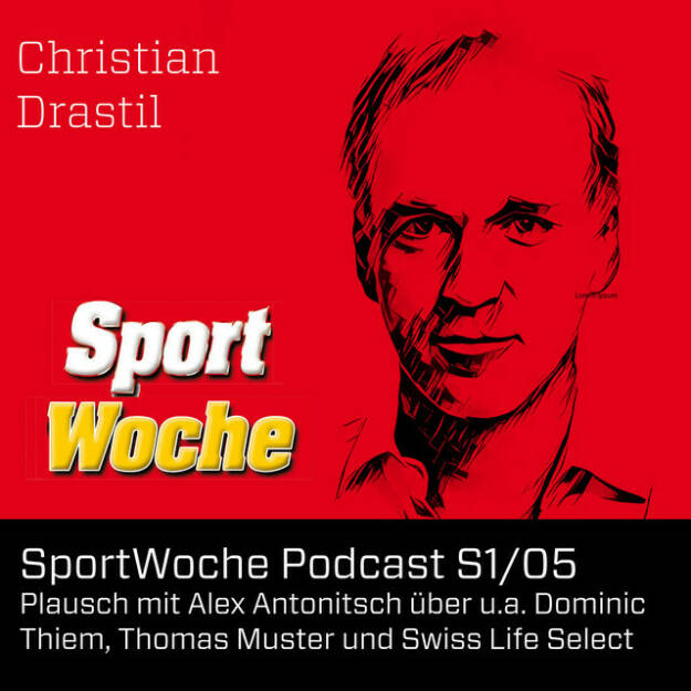 https://open.spotify.com/episode/0gdZs3y1BaZH4cjAO8qXJd
SportWoche Podcast S1/05: Plausch mit Alex Antonitsch über u.a. Dominic Thiem, Thomas Muster und Swiss Life Select - <p>Alex Antonitsch, die Stimme des Österreichischen Tennis, zu Gast: Wir plauschen über seine grossen Erfolge am Court, über die beste Zeit im Östereichischen Tennis, über Dominic Thiem, Thomas Muster, aber auch Pat Cash, John McEnroe, Michael Chang und Ivan Lendl. Weiters über den Status Quo in Österreich von Dominic bis hin zu Mira Antonitsch. Business kommt auch nicht zu kurz, da reicht die Spange von Merrill Lynch bis Swiss Life Select Österreich. Und freilich: Alex und ich sind sich 1999 am Centercourt der Wiener Stadthalle gegenübergestanden, das musste ich freilich ebenfalls erwähnen. </p><br/><p>About: Die Marke, Patent, Rechte und das Archiv der SportWoche wurden 2017 von Christian Drastil Comm. erworben,  Mehr unter http://www.sportgeschichte.at . Der neue SportWoche Podcast ist eingebettet in „Wiener Börse, Sport, Musik (und mehr)&#34; und erscheint künftig, wie es in Name SportWoche auch drinsteckt, wöchentlich. Dank geht an den Sponsor der Mai-Folgen: Matejka &amp; Partner.</p> (07.05.2022) 