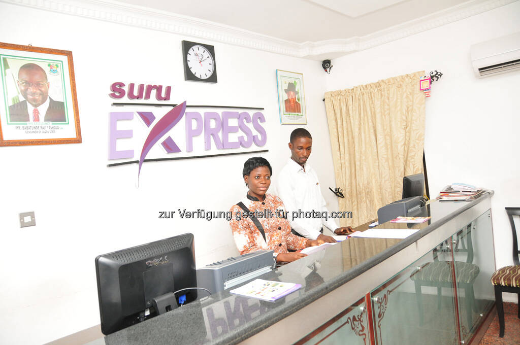 Suru Express Reception, &copy; Haldane McCall PLC (26.08.2013) 