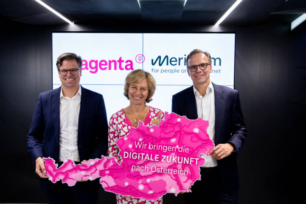 Magenta Telekom und Meridiam gründen Joint Venture für größte private Glasfaser-Partnerschaft Österreichs; Fotocredit:Magenta Telekom / Marlena König, © Aussendung (23.08.2022) 