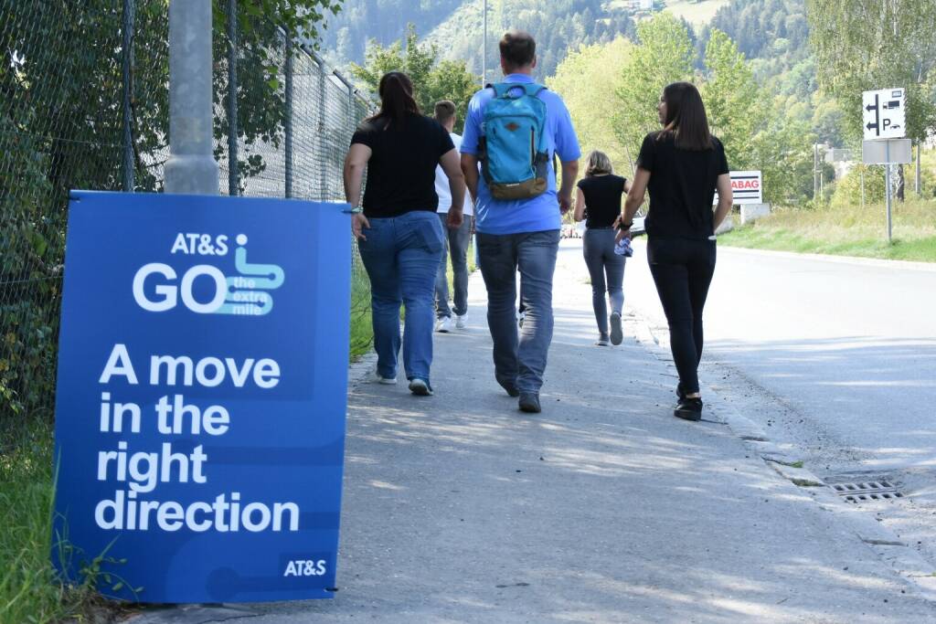 AT&S motiviert zu mehr Bewegung, Credit: AT&S, © Aussender (09.09.2022) 