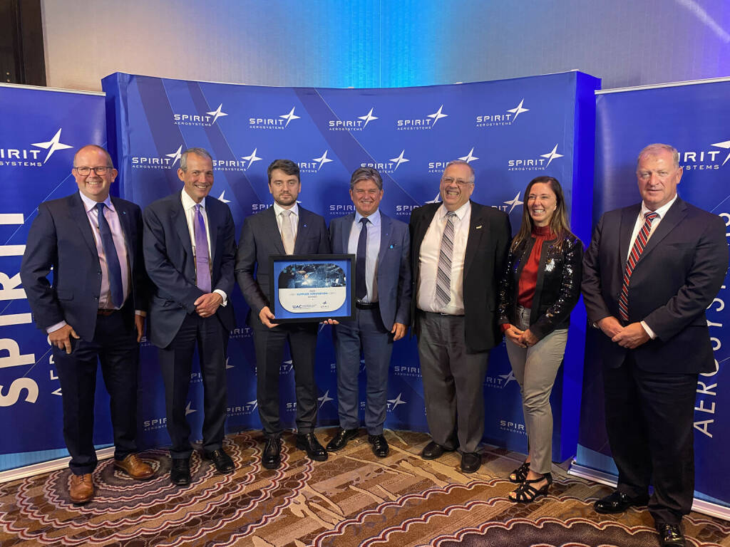 Die zu Montana Aerospace gehörende Universal Alloy Corporation (UAC) erhielt den renommierten Spirit Award. Credit: Montana Aerospace, © Aussendung (14.09.2022) 