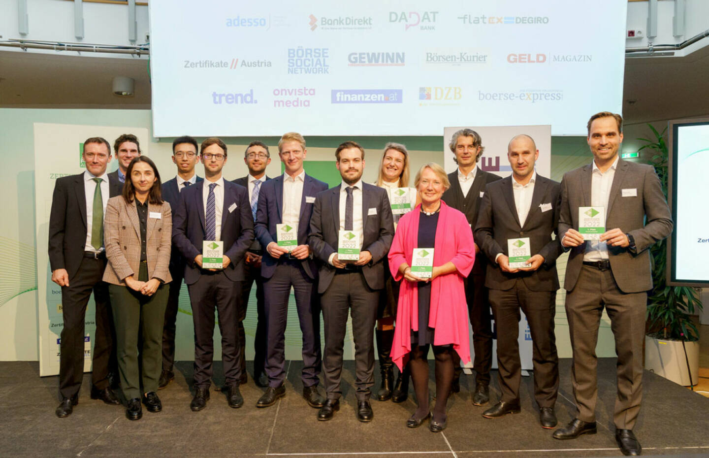 Zertifikate Award 2022: Zum 16. Mal in Folge trägt Raiffeisen Centrobank den Gesamtsieg beim Zertifikate Award Austria davon, Credit: Raiffeisen