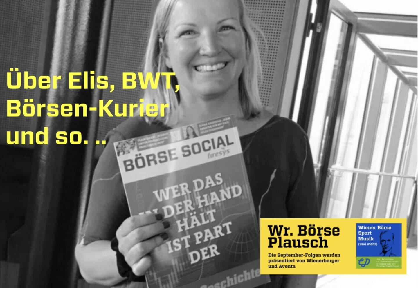 Über Elis Karner und so in  Folge S3/11 der Wiener Börse Pläusche im Rahmen von http://www.christian-drastil.com/podcast . 