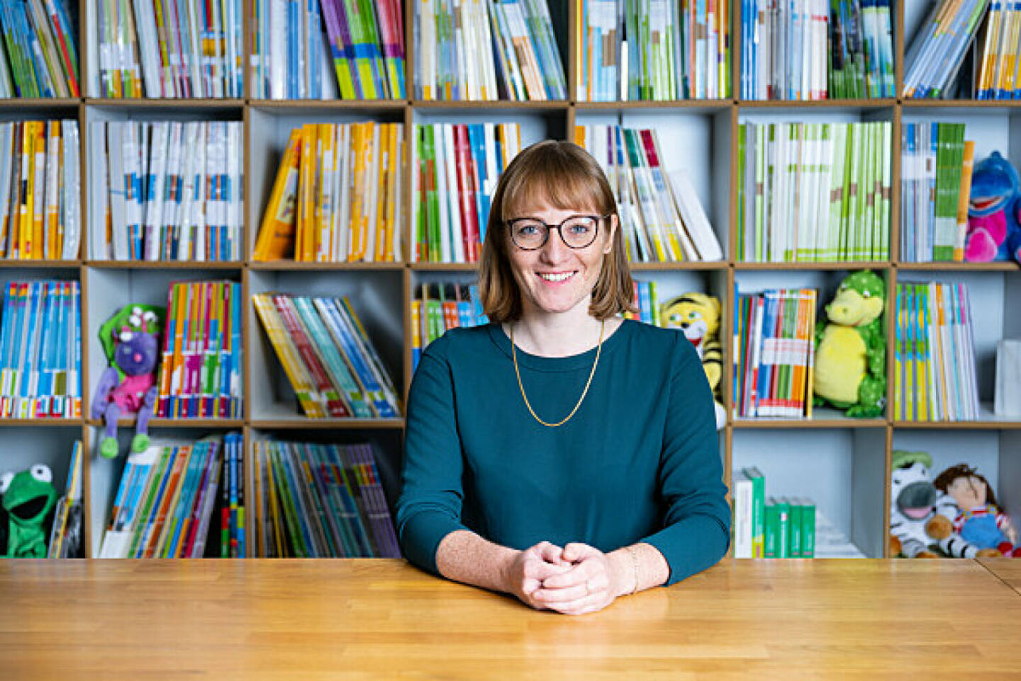 Janina Hofmann ist neue Presseverantwortliche beim Österreichischen Bundesverlag Credit: ÖBV