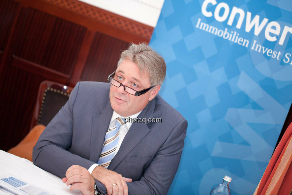 conwert: Thomas Doll (Geschäftsführender Direktor), © finanzmarktfoto.at / Michaela Mejta (28.08.2013) 