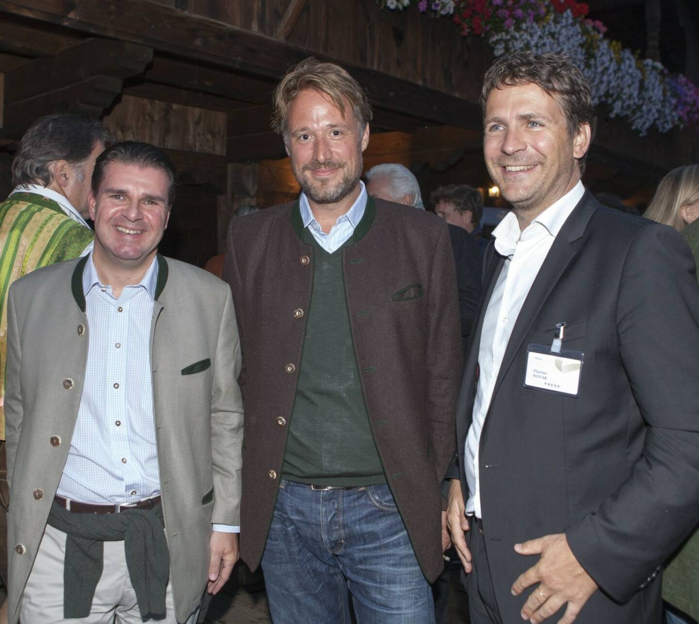 Gerald Grünberger (VÖZ), Sebastian Loudon (Horizont), Florian Novak (Lounge-FM)