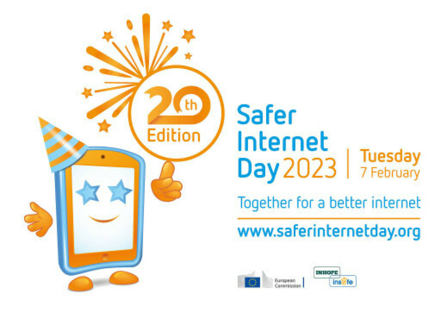  Am 7. Februar 2023 feiert der internationale Safer Internet Day sein 20-jähriges Jubiläum: Credit: Safer Internet