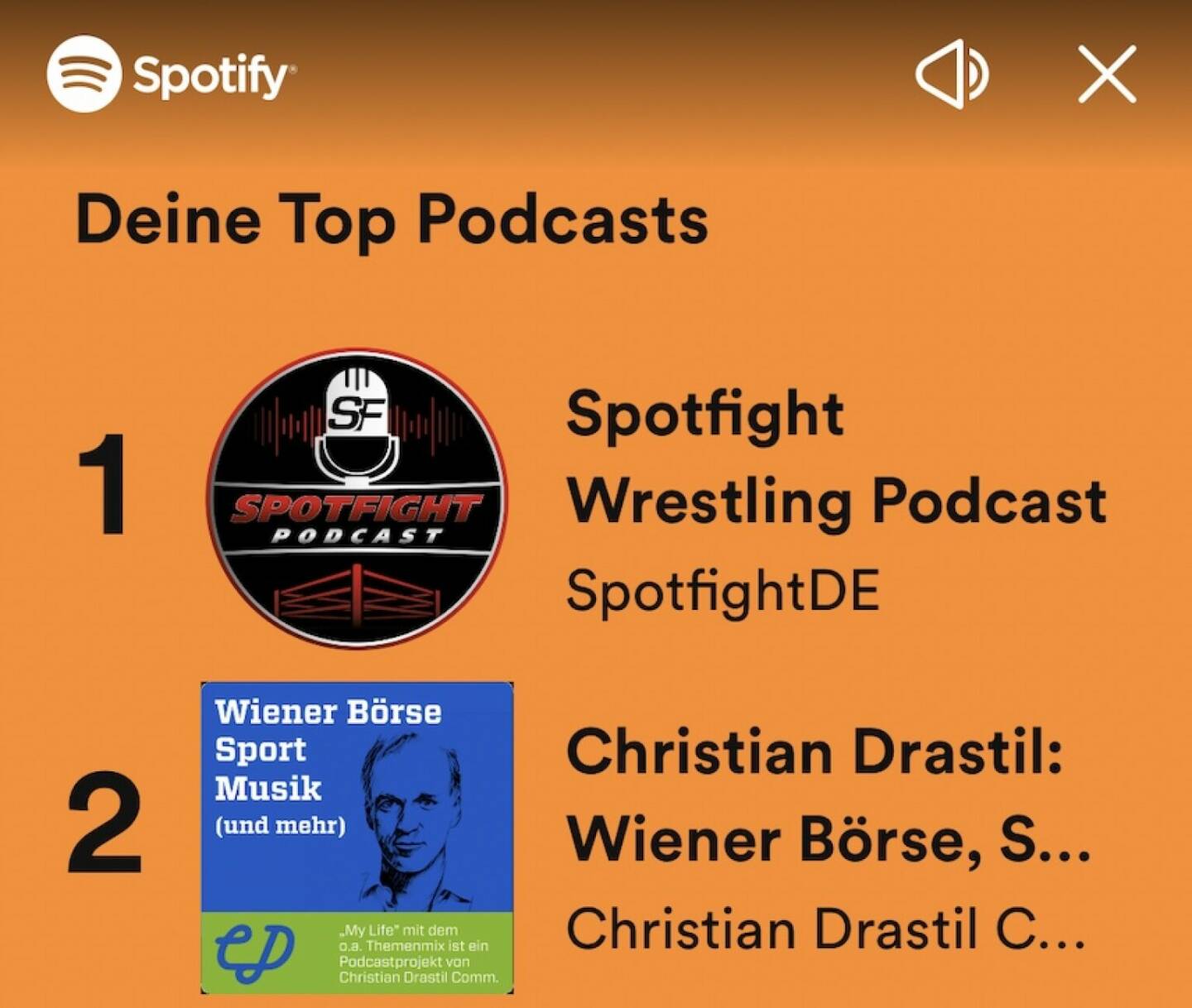 Top 5 Podcasts von Christian Drastil