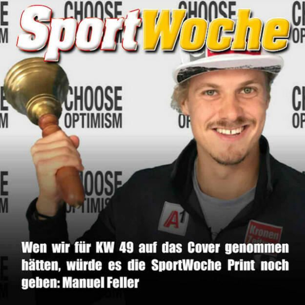 https://open.spotify.com/episode/5UsuiMKPzw1qrK2ggLonY6
SportWoche & Sportgeschichte Ö Podcast: Manuel Feller am virtuellen KW 49 Cover, wir holen die Hallen-Hockey-EM, Vintage zum Herminator - Willkommen zum SportWoche- und Sportgeschichte-Podcast für die Kalenderwoche 49. Hier wollen wir sowohl Gegenwart als auch Vergangenheit des österreichischen Sports saisongerecht Revue passieren lassen. Presenter auf diesem neuen Spielfeld ist foreus.at , deren Spielfeld wiederum die Challenges aus dem Cyberbereich, dem Deep- und Darknet, sind.<br/>Seit kurzem stelle ich mir die wöchentlich die Frage, wen hätte ich aufs Cover genommen, wenn es die SportWoche Print noch gäbe: Diesmal ist die Entscheidung auf Manuel Feller gefallen, der mit 2 Stockerlrängen in Val&#96;disere fett punkten konnte. Der Schweizer Odermatt hatte einen Punkterekord nach 6 Rennen (520), bei den Damen gab es Enttäuschungen. Die Skispringer waren erneut brav, vor allem im Team. Beim Heim-Biathlon in Hochfilzen gab es nur einen Top10-Platz und zwar durch Lisa Hauser in der Verfolgung (9.), enttäuschend auch die Langläufer:innen. Super Erfolge dafür bei den Snowboarden, im Skicross und erneut im Rodlern sowie auch bei den Behindertensportlern. Einen Riesenerfolg gab es für das Österreichische Hallenhockey-Männerteam, wir sind Europameister. Zum Fussball zitiere ich Michi Knöppel, unfair sind hier wirklich nur die Pfeifkonzerte für Marokko-Gegner. Wundern tue ich mich über das Aus für Manfred Schmid bei der Austria.<br/>Zu den Vintage-Eintrage KW49 habe ich Walter Schachner, Marcel Hirscher, Jan Hörl, Gregor Schlierenzauer, Hermann Maier, Renate Götschl, Alexandra Meissnitzer, Red Bull Salzburg, Markus Rogan, Sepp Walcher, Andreas Felder, Andreas Goldberger,.<br/>https://foreus.at<br/>Foreus-Manager Stefan Embacher im Podcast: https://audio-cd.at/page/podcast/3287 <br/>About: Die Marke, Patent, Rechte und das Archiv der SportWoche wurden 2017 von Christian Drastil Comm. erworben, Mehr unter http://www.sportgeschichte.at . Der neue SportWoche Podcast ist eingebettet in „ Wiener Börse, Sport, Musik (und mehr)“ auf http://www.christian-drastil.com/podcast und erscheint, wie es in Name SportWoche auch drinsteckt, wöchentlich. Bewertungen bei Apple machen mir Freude: https://podcasts.apple.com/at/podcast/christian-drastil-wiener-börse-sport-musik-und-mehr-my -life/id1484919130 .<br/>Unter http://www.sportgeschichte.at/sportwochepodcast sieht man alle Folgen, auch nach Hörer:innen-Anzahl gerankt. (12.12.2022) 