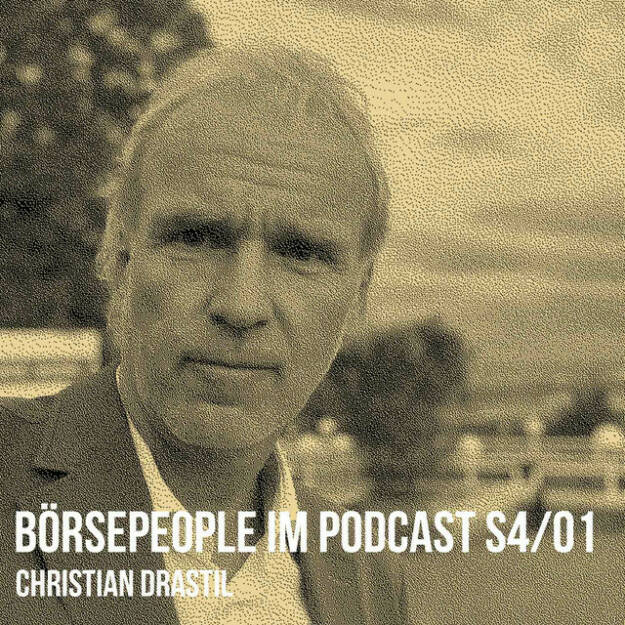 https://open.spotify.com/episode/20SaBkis3ywzDkghjseP8S
Börsepeople im Podcast S4/01: Christian Drastil - Ich, Christian Drastil, bin nach 66 Folgen (3 Staffeln a 22 Folgen) diesmal nicht der Fragesteller, sondern einmalig der Befragte. Weil der geplante Start-Talk für die S4 kurzfristig abgesagt wurde, habe ich mich dazu entschlossen, einen Plausch, den ich im Februar 2022 mit der geschätzten Journalistin Elisabeth Oberndorfer führte und den wir sowohl für ihren als auch für meinen Podcast gestaltet haben (Crossover-Folge), hier als S4/01 zu bringen. Hier geht es also um meinen Werdegang, den Home Bias, das Wertpapier- und das Mediengeschäft. #ilovemyjob <br/>https://www.elisabethoberndorfer.com/newsletter/ <br/>About: Die Serie Börsepeople findet im Rahmen von http://www.christian-drastil.com/podcast statt. Es handelt sich dabei um typische Personality- und Werdegang-Gespräche. Die Season 4 umfasst unter dem Motto „23 Börsepeople“ erstmals statt 23 bisher 22 Podcast-Talks, weil der Grossteil 2023 gesendet wird., Presenter der Season 4 ist wieder die Management-Factory. Welcher der meistgehörte Börsepeople Podcast ist, sieht man unter http://www.audio-cd.at/people. Nach den ersten drei Seasons führte Thomas Tschol und gewann dafür einen Number One Award für 2022. Der Zwischenstand des laufenden Rankings ist tagesaktuell um 12 Uhr aktualisiert.<br/>Bewertungen bei Apple (oder auch Spotify) machen mir Freude: https://podcasts.apple.com/at/podcast/christian-drastil-wiener-borse-sport-musik-und-mehr-my-life/id1484919130 . (14.12.2022) 