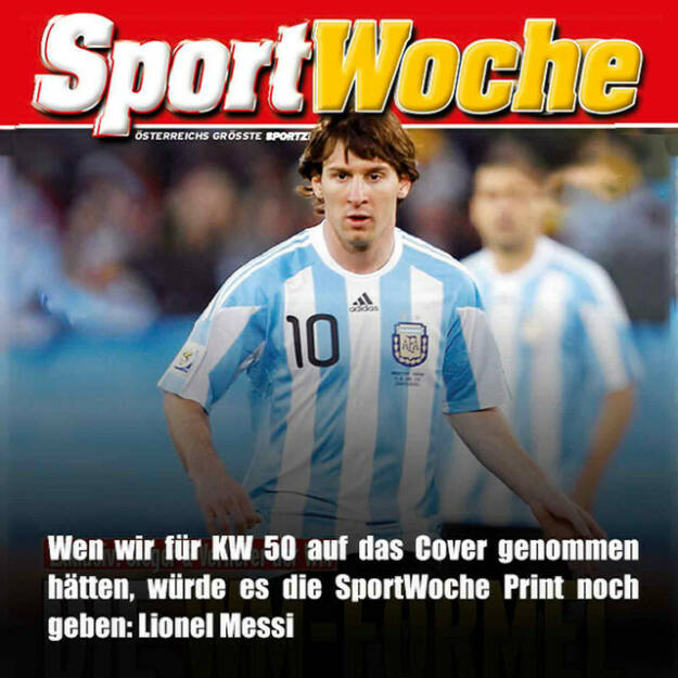 https://open.spotify.com/episode/74JMzRPgNoRfa5rOmsjiMJ
SportWoche & Sportgeschichte Ö Podcast: Lionel Messi muss einfach aufs Cover; Kriechmayr, Hauser & Co. aber auch super - <p>Willkommen zum SportWoche- und Sportgeschichte-Podcast für die Kalenderwoche 50. Hier wollen wir sowohl Gegenwart als auch Vergangenheit des österreichischen Sports saisongerecht Revue passieren lassen. Presenter auf diesem neuen Spielfeld ist foreus.at , deren Spielfeld wiederum die Challenges aus dem Cyberbereich, dem Deep- und Darknet, sind.<br/><br/>Seit kurzem stelle ich mir die wöchentlich die Frage, wen hätte ich aufs Cover genommen, wenn es die SportWoche Print noch gäbe: Diesmal ist die Entscheidung auf Lionel Messi gefallen, obwohl mit Lisa Theresa Hauser, Vince Kriechmayr und erneut den Rodlerinnen auch österreichische Kandidat:innen zur Verfügung gestanden wären. Weiters genannt werden: Matthias Mayer, Cornelia Hütter, Mirjam Puchner, Mikhaela Shiffrin, Lisa Unterweger, Lukas Mrkonjic, Stefan Kraft, Manuel Kettner, Felix Leitner, Anna Gandler, Johannes Lamparter, Stefan Rettenegger, Lisa Hirner, Johannes Aigner, Andreas Prommegger, Lena Kreundl, Bernhard Reitshammer.<br/><br/>, <br/><br/>Zu den Vintage-Eintrage KW50 habe ich Stoff zu den ersten Siegen von Marcel Hirscher im RTL und Slalom, weiters zu Walter Zeman, Marlies Schild, Michaela Dorfmeister, Petra Kronberger, Felix Auböck, Armin Assinger und Jakob Dusek. <br/><br/><a href=https://foreus.at target=_blank>https://foreus.at</a><br/><br/>Foreus-Manager Stefan Embacher im Podcast: <a href=https://audio-cd.at/page/podcast/3287 target=_blank>https://audio-cd.at/page/podcast/3287</a> <br/><br/>About: Die Marke, Patent, Rechte und das Archiv der SportWoche wurden 2017 von Christian Drastil Comm. erworben, Mehr unter <a href=http://www.sportgeschichte.at target=_blank>http://www.sportgeschichte.at</a> . Der neue SportWoche Podcast ist eingebettet in „ Wiener Börse, Sport, Musik (und mehr)“ auf <a href=http://www.christian-drastil.com/podcast target=_blank>http://www.christian-drastil.com/podcast</a> und erscheint, wie es in Name SportWoche auch drinsteckt, wöchentlich. Bewertungen bei Apple machen mir Freude: <a href=https://podcasts.apple.com/at/podcast/christian-drastil-wiener-boerse-sport-musik-und-mehr-my-life/id1484919130 target=_blank>https://podcasts.apple.com/at/podcast/christian-drastil-wiener-boerse-sport-musik-und-mehr-my-life/id1484919130</a><br/><br/>Unter <a href=http://www.sportgeschichte.at/sportwochepodcast target=_blank>http://www.sportgeschichte.at/sportwochepodcast</a> sieht man alle Folgen, auch nach Hörer:innen-Anzahl gerankt.</p> (19.12.2022) 