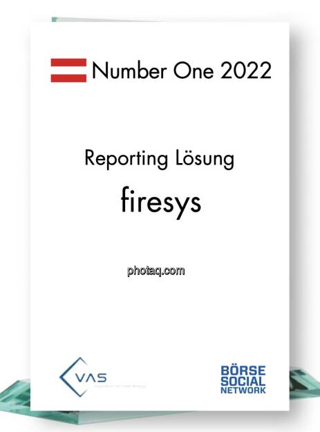 Number One Reporting Lösung: firesys, © photaq (05.01.2023) 