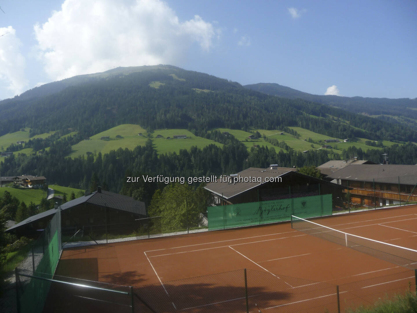Alpbach 2013, Tennisplatz