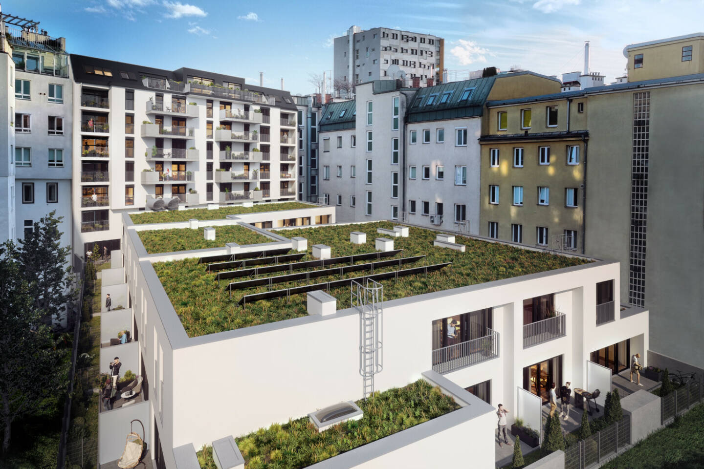 JP Immobilien: „Wohnen an der Wiedner Hauptstraße“, n der Wiedner Hauptstraße, unweit des Stadtzentrums, lässt JP Immobilien mit einem hochwertigen Wohn- und Atelierhaus ein besonderes Projekt entstehen, Fotocredit: JP Immobilien