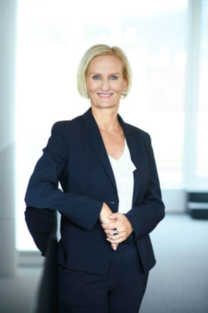 Silvia Lieb ist seit 20 Jahren im Vorstand der Moser Holding. Ab 1. Jänner 2024 übernimmt sie als Vorstandsvorsitzende die Unternehmensleitung und ist damit die erste weibliche CEO eines österreichischen Medienunternehmens. Fotocredit:Franz Oss (03.03.2023) 