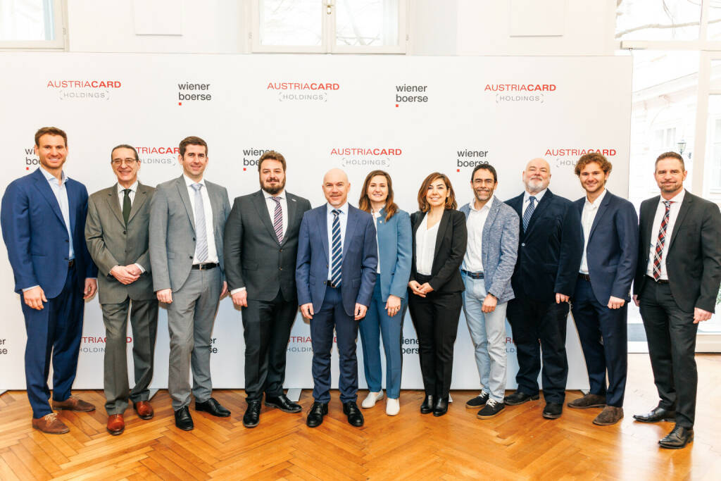 Austriacard Holdings, Listing; Credit: Wiener Börse AG/Alexander Felten (23.03.2023) 