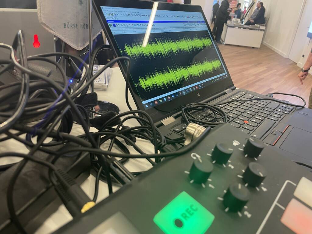 Rodecaster und trackCaster beim Börsentag Wien  (16.04.2023) 