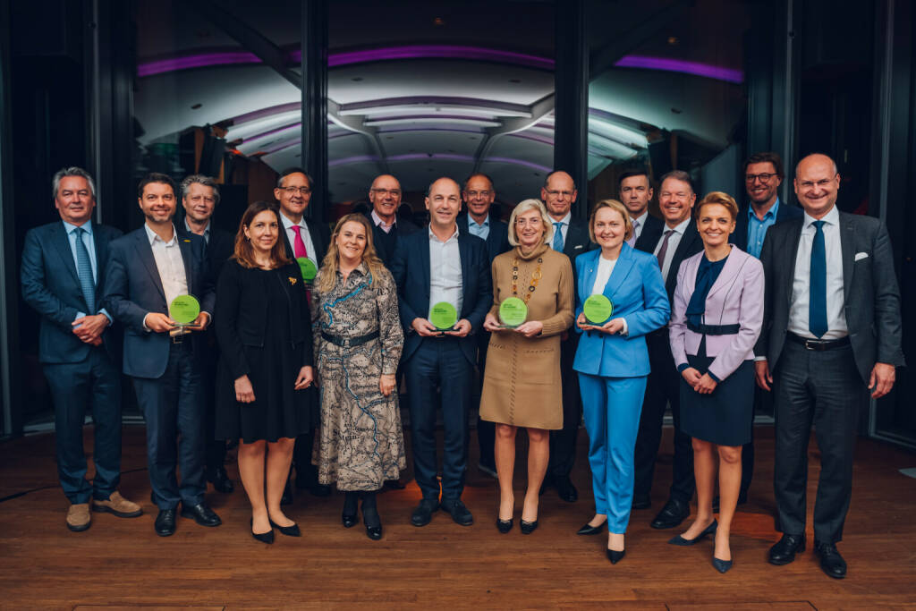 Bereits zum 16. Mal verlieh das Beratungsunternehmen Deloitte gemeinsam mit dem Börse Express und dem CFO Club Austria die CEO & CFO Awards an die besten Führungskräfte heimischer ATX Prime-Unternehmen. Credit: Niklas Schnaubelt, © Aussendung (19.04.2023) 