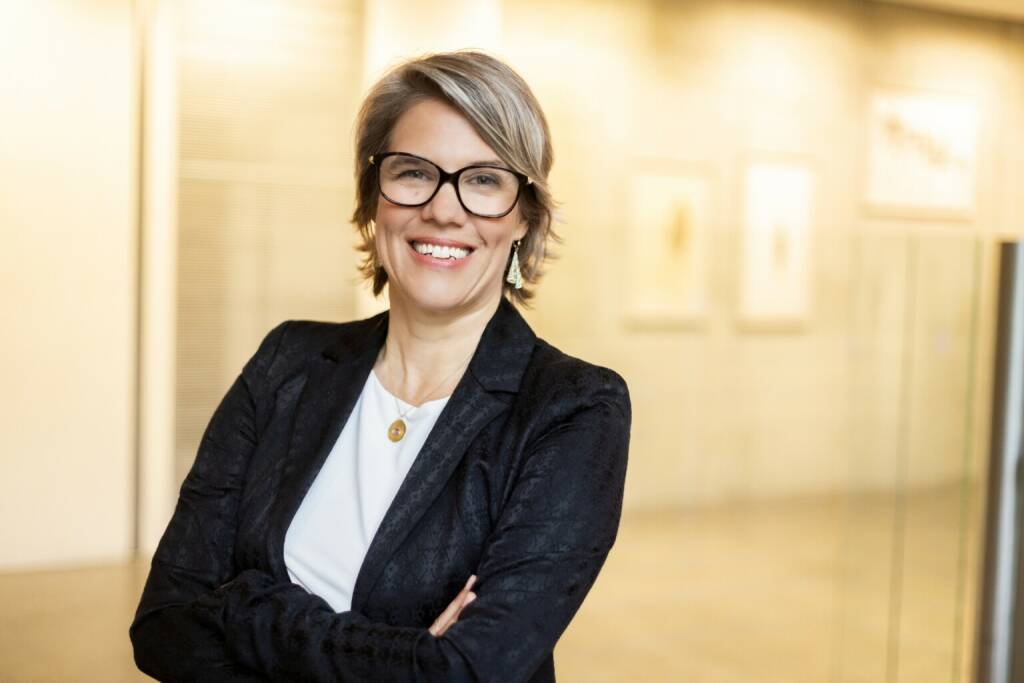 Ursula Punzet-Arbeithuber wird neue Bereichsleiterin des Erste Group Risk Managements, Fotocredit: Marlena König (24.04.2023) 