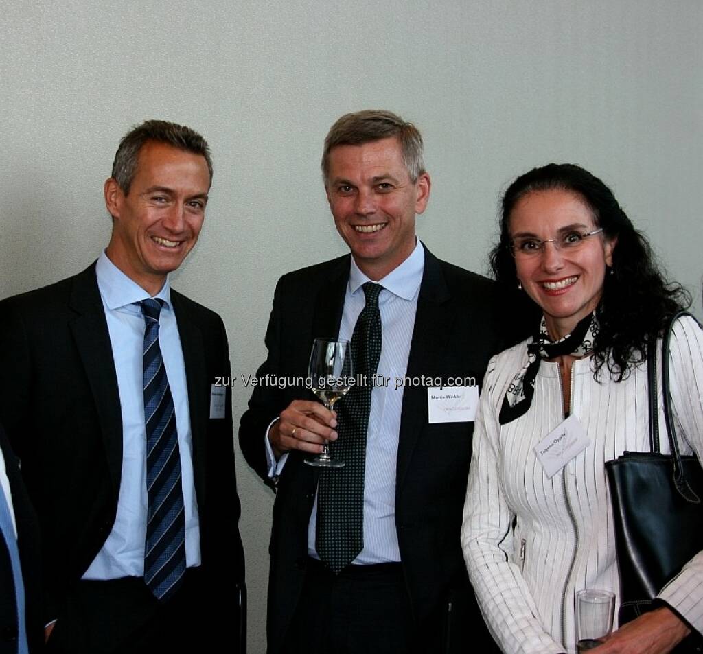 Norbert Schöfberger (HP Austria), Martin Winkler (Oracle Austria), Tatjana Oppitz (IBM Österreich), © AmCham Austria (03.09.2013) 