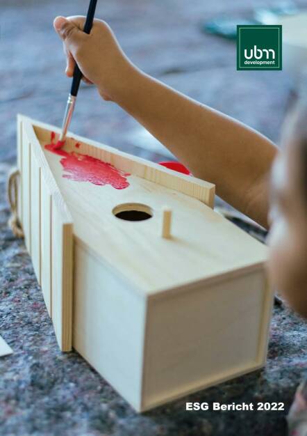 UBM Development AG: UBM veröffentlicht ESG-Bericht 2022 und Green Finance Framework, Fotocredit:UBM Development AG, © Aussender (15.05.2023)