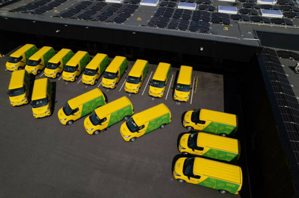 Post bestellt E-Flotte bei Maxus , Foto: Maxus/Post, © Aussender (19.05.2023)