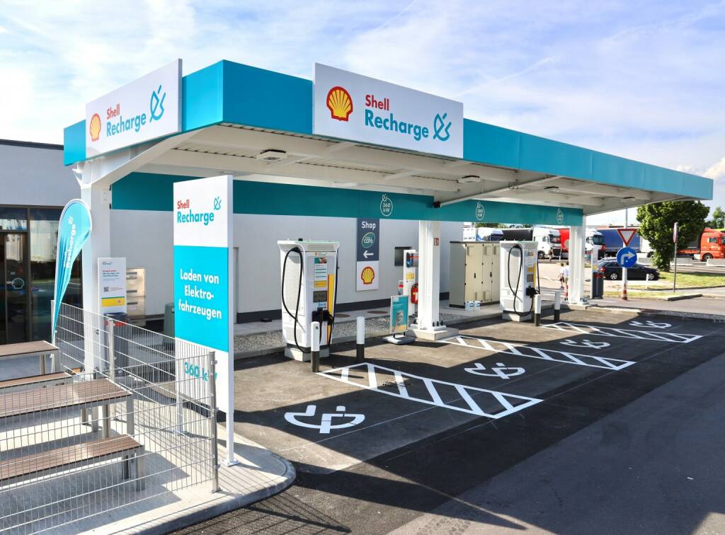 Shell Austria: Shell eröffnet die ersten Ultraschnellladesäulen an Autobahnen in Österreich, Shell plant in Österreich bis 2025 ein flächendeckendes Shell Recharge Ultraschnell- und Schnellladenetz an den Autobahnen zu errichten, Fotocredit:Shell Austria GmbH, © Aussender (02.06.2023) 