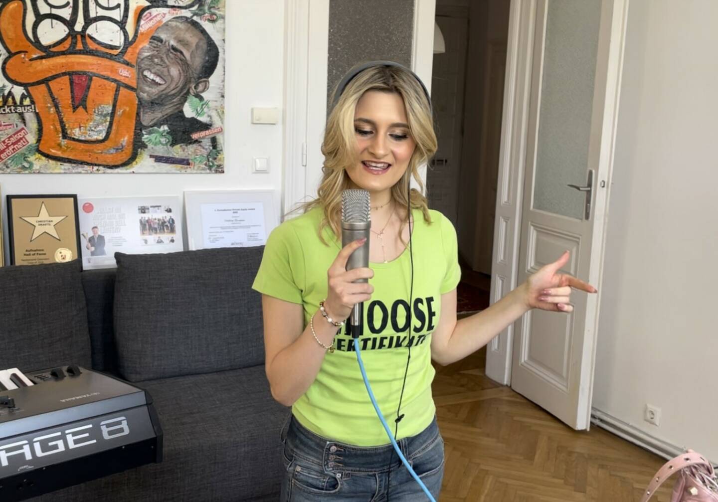 Bullish Girl, Bearish Boy: Felice für https://audio-cd.at/page/podcast/4429 zu Besuch