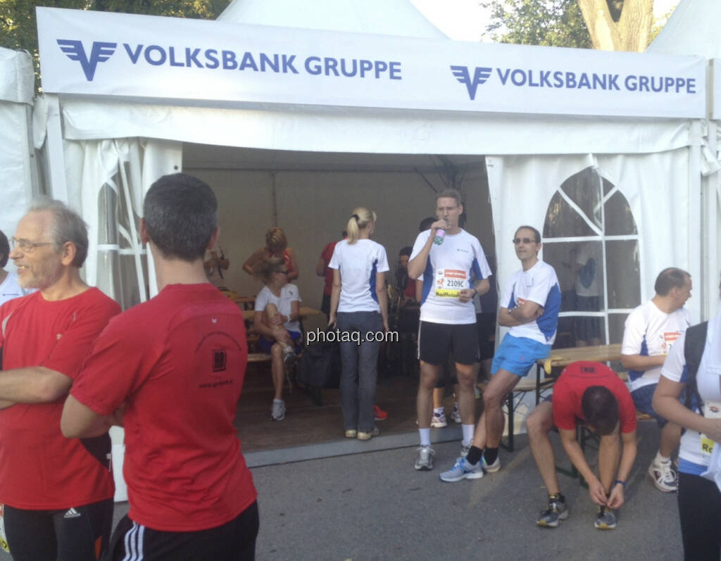 Volksbank Gruppe beim Wien Energie Business Run 2013 (05.09.2013) 