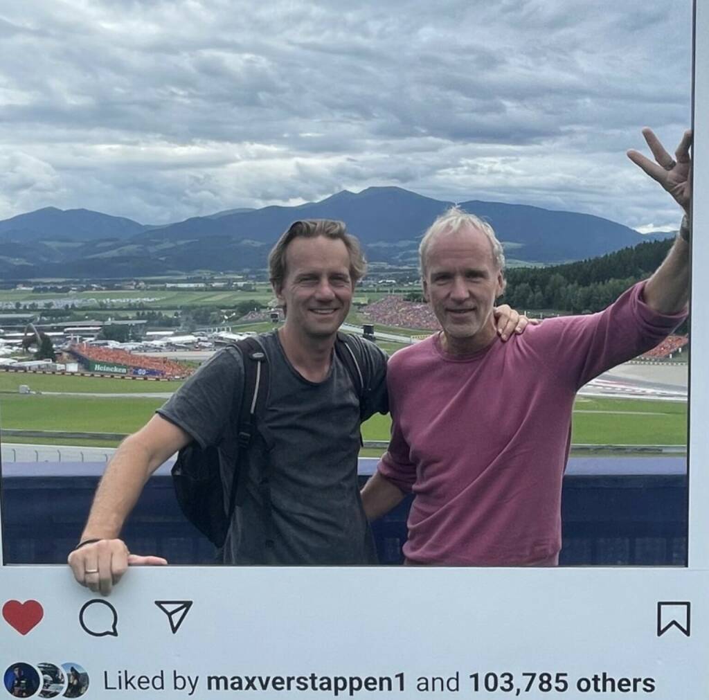 Mit Michael Marek bei der F1 in Spielberg  (03.07.2023) 