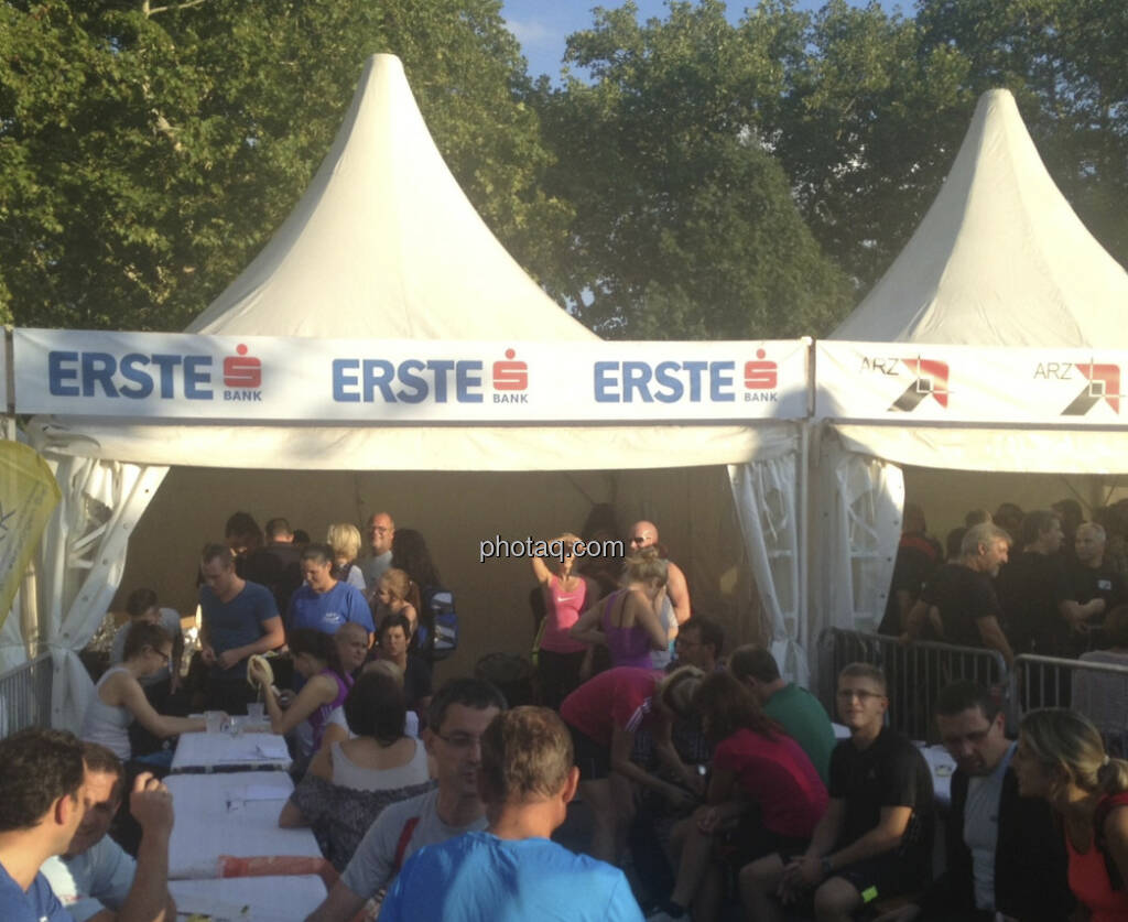 Erste Bank beim Wien Energie Business Run 2013 (05.09.2013) 