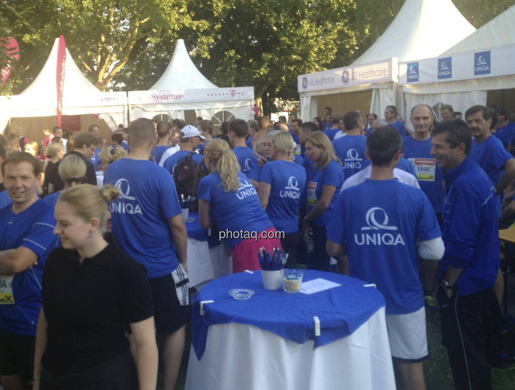 Uniqa beim Wien Energie Business Run 2013 (05.09.2013) 