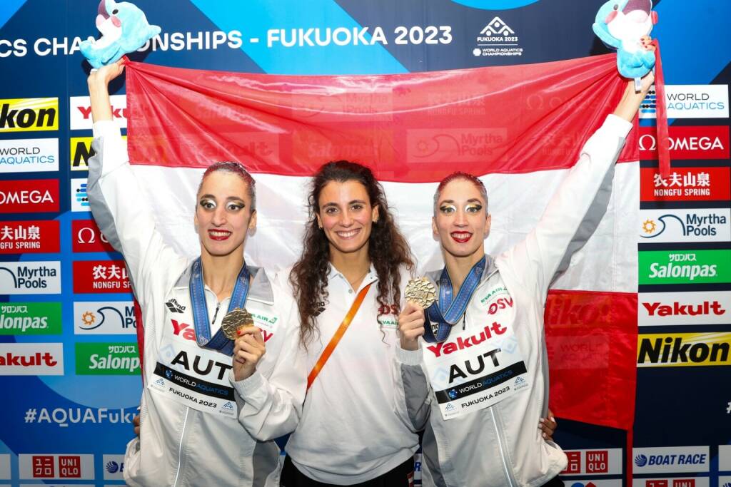 Bundesministerium für Landesverteidigung: Bundesheer: Gold und Silber für Alexandris-Schwestern, Fotocredit:DEPA, © Aussendung (24.07.2023)