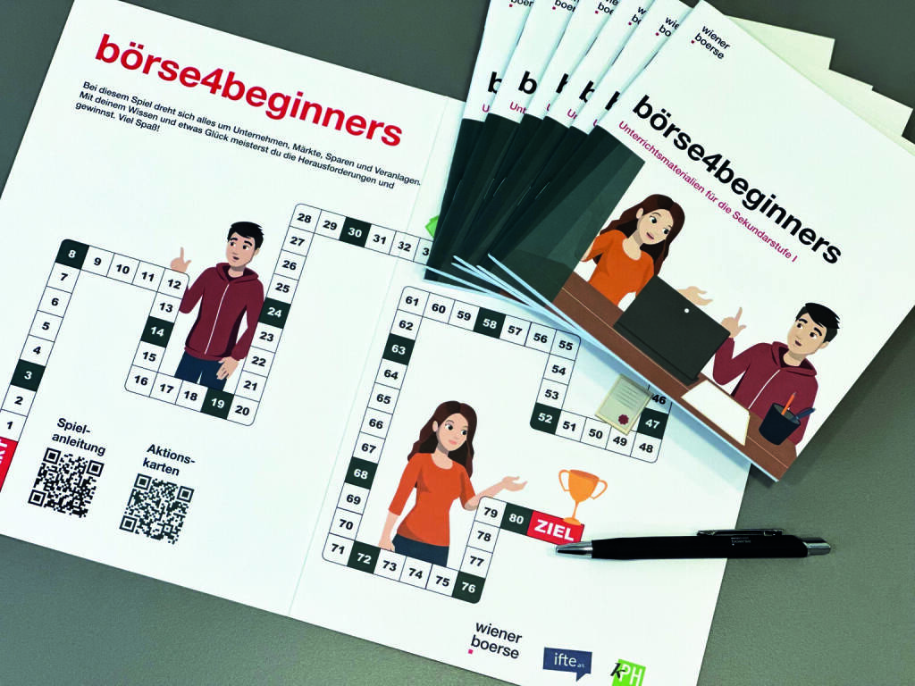 Wiener Börse stellt Schulen Unterrichtsmaterialien zur Verfügung, boerse4beginners, Foto: Wiener Börse, © Aussender (01.09.2023) 