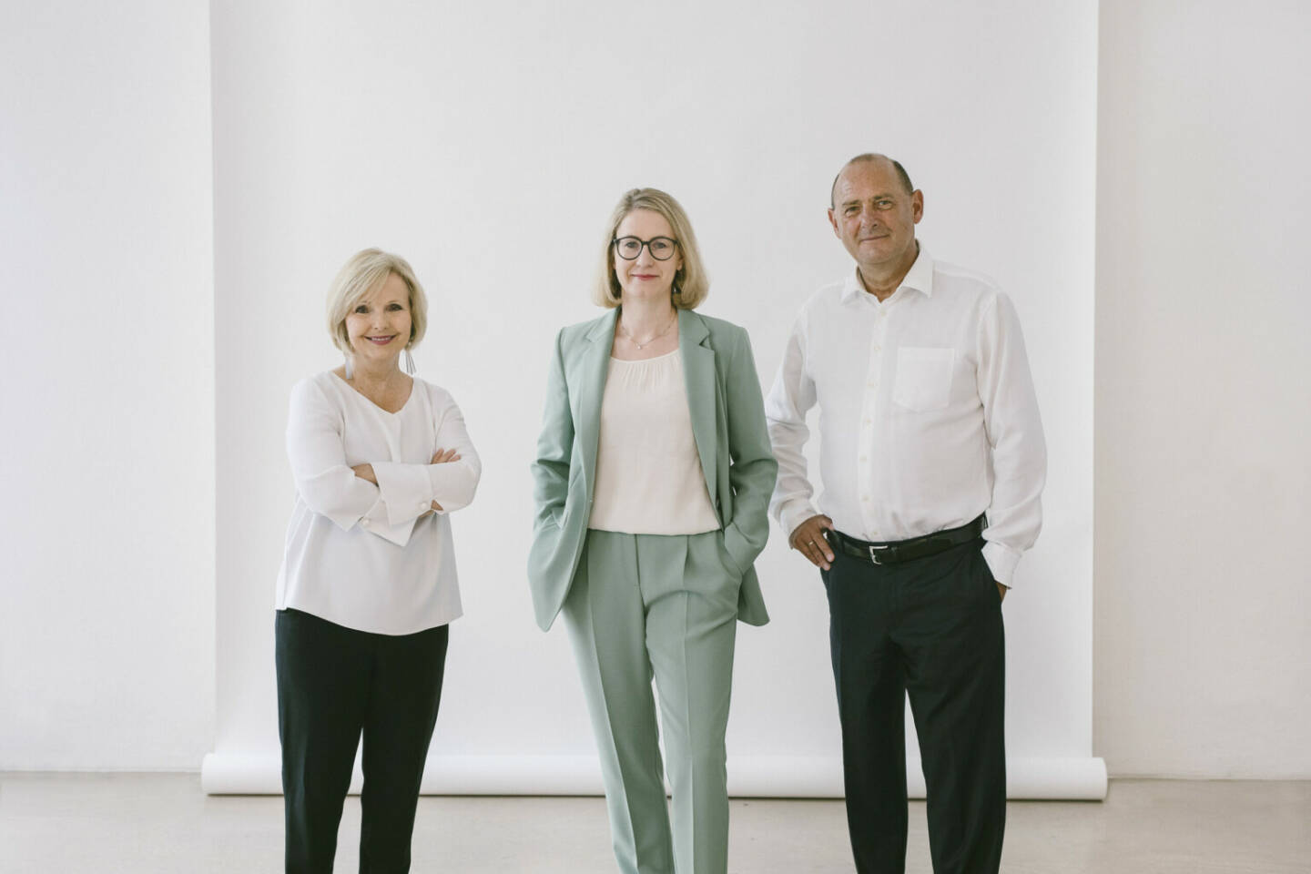 „Board Consulting“, gegründet von Gundi Wentner, Tamara Kapeller und Christian Havranek, unterstützt und qualifiziert Aufsichtsräte in neuen Schlüsselbereichen wie People & Culture, Governance und Nachhaltigkeit (ESG) und berät Eigentümer:innen zur Zusammensetzung und Neubesetzung von Aufsichtsräten. Foto: Niko Havranek