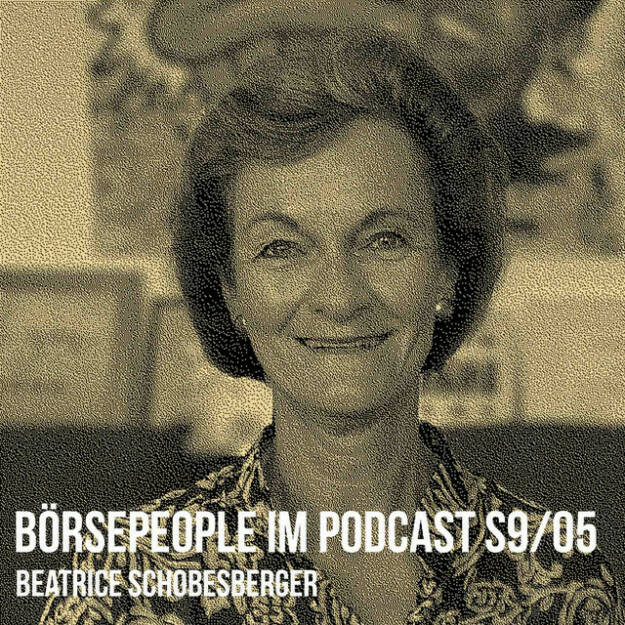 https://open.spotify.com/episode/75bwpcZaKGWW5dZ9IrWlsU
Börsepeople im Podcast S9/05: Beatrice Schobesberger - <p>Beatrice Schobesberger ist Mitentwicklerin der Private Banking Kultur in Österreich und Mitbegründerin des Podcasts Moneyküre. Wir machen eine wunderbare Zeitreise über fast vier Jahrzehnte Börsegeschichte und sprechen über Destinationen wie Buenos Aires, London, New York, natürlich Wien, Vorarlberg sowie Stationen wie CA, Erste Bank, Wiener Privatbank, RLB NÖ/Wien, Hypo Vorarlberg und die Selbstständigkeit. Themen wie She Invest, FAM oder der Moneyküre Podcast mit Lisa Pulsinger bekommen besonders viel Raum.<br/><br/>Moneyküre: <a href=https://open.spotify.com/show/7lmEs6GgNOdKswIEO29t10 target=_blank>https://open.spotify.com/show/7lmEs6GgNOdKswIEO29t10</a> <br/><br/>Lisa Pulsinger: <a href=https://audio-cd.at/page/podcast/4726 target=_blank>https://audio-cd.at/page/podcast/4726</a><br/><br/>Martha Bacher: <a href=https://audio-cd.at/page/playlist/4742 target=_blank>https://audio-cd.at/page/playlist/4742</a><br/><br/>Gabriela Tinti: <a href=https://audio-cd.at/page/playlist/3747 target=_blank>https://audio-cd.at/page/playlist/3747</a><br/><br/>About: Die Serie Börsepeople findet im Rahmen von <a href=http://www.audio-cd.at target=_blank>http://www.audio-cd.at</a> und dem Podcast &#34;Audio-CD.at Indie Podcasts&#34; statt. Es handelt sich dabei um typische Personality- und Werdegang-Gespräche. Die Season 9 umfasst unter dem Motto „23 Börsepeople“ wieder 23 Talks  Presenter der Season 9 ist EY <a href=https://www.ey.com/de_at target=_blank>https://www.ey.com/de_at</a> . Welcher der meistgehörte Börsepeople Podcast ist, sieht man unter <a href=http://www.audio-cd.at/people target=_blank>http://www.audio-cd.at/people.</a> Der Zwirschenstand des laufenden Rankings ist tagesaktuell um 12 Uhr aktualisiert.<br/><br/>Bewertungen bei Apple (oder auch Spotify) machen mir Freude: <a href=https://podcasts.apple.com/at/podcast/audio-cd-at-indie-podcasts-wiener-boerse-sport-musik-und-mehr/id1484919130 target=_blank>https://podcasts.apple.com/at/podcast/audio-cd-at-indie-podcasts-wiener-boerse-sport-musik-und-mehr/id1484919130</a> .</p> (11.10.2023) 