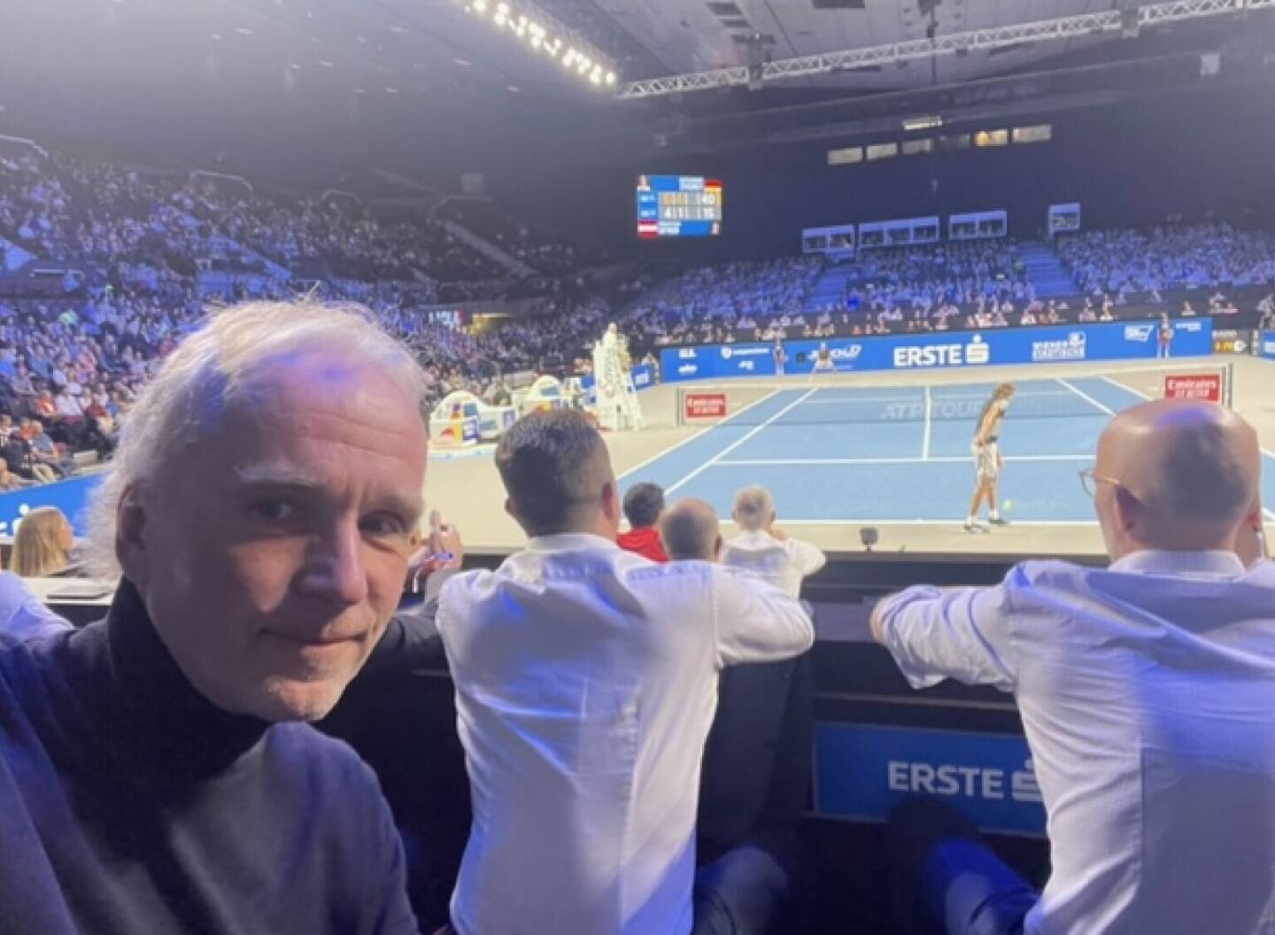 Erste Bank Open, Aufschlag Sascha Zverev